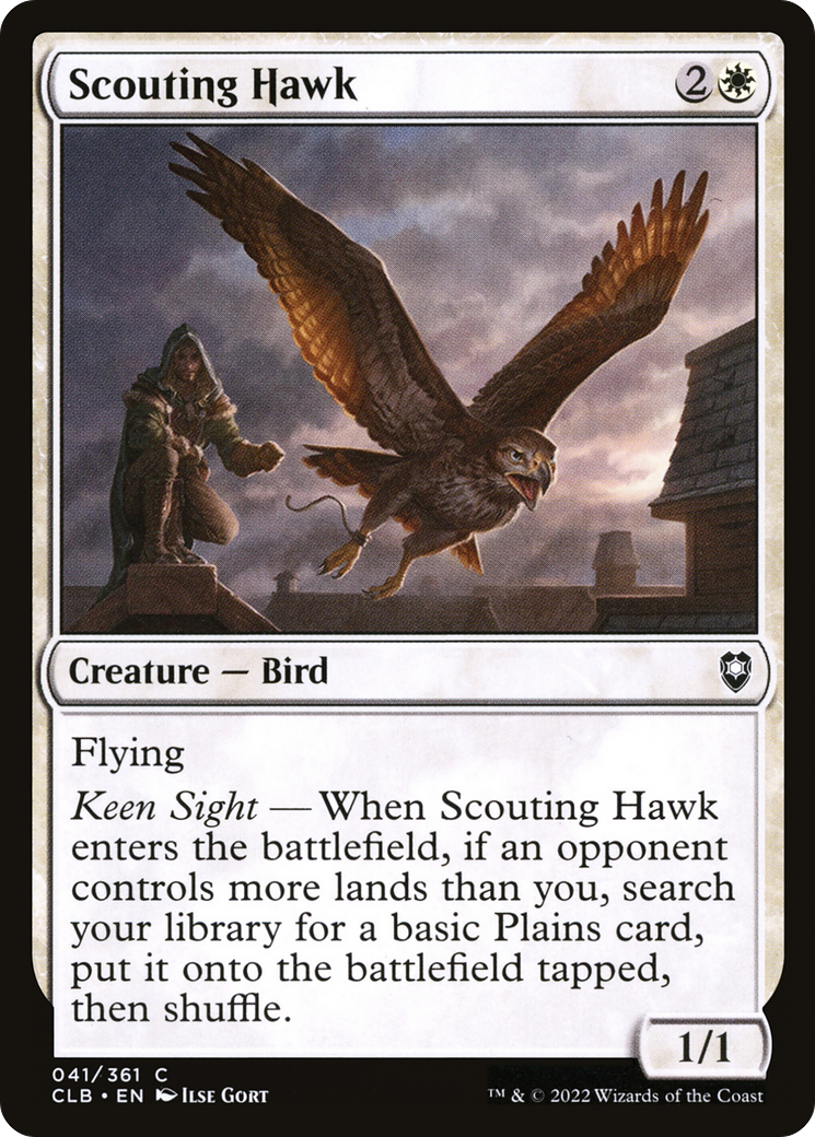 Scouting Hawk (CLB) #41 [EN/N]