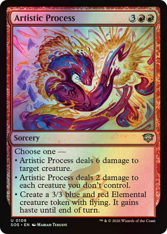 Artistic Process (SOS) #108 [EN/F]