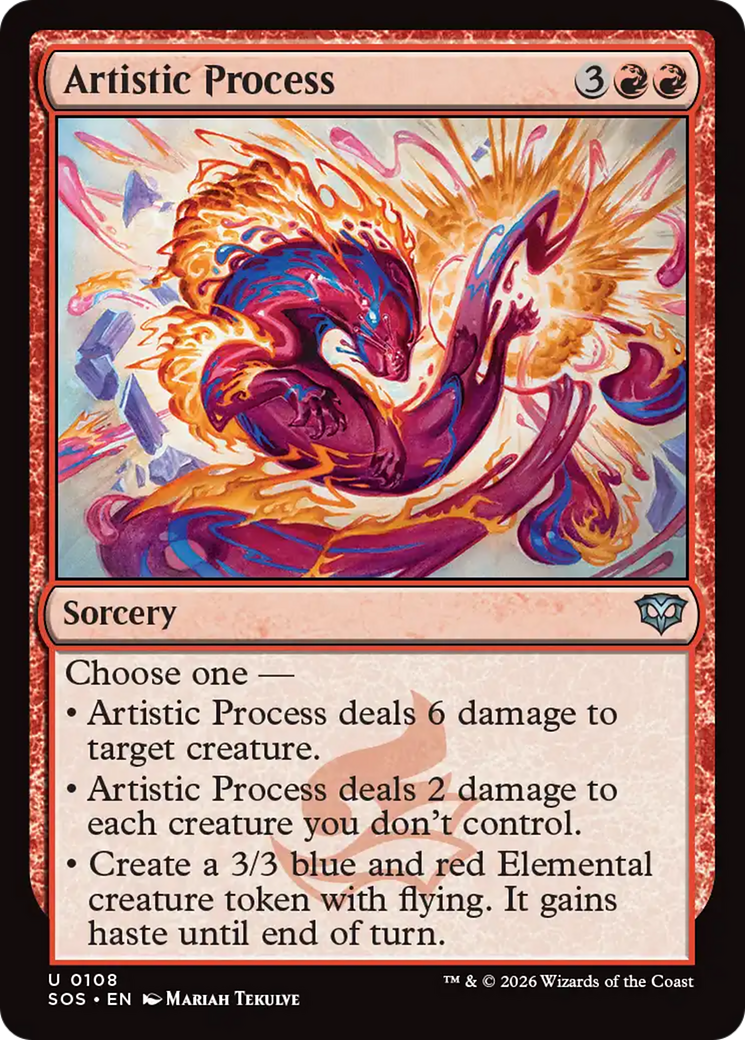 Artistic Process (SOS) #108 [EN/N]