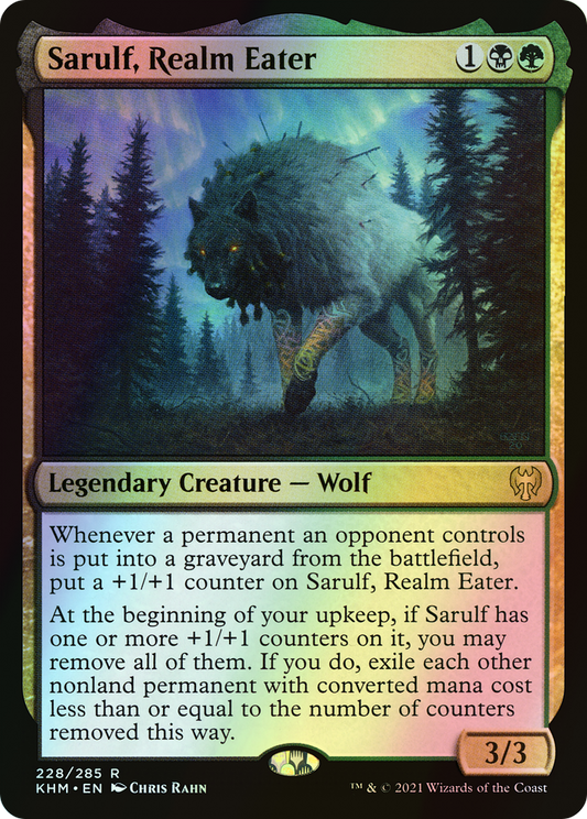 Sarulf, Realm Eater (KHM) #228 [EN/F] s/o