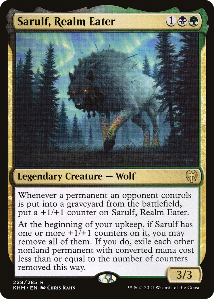 Sarulf, Realm Eater (KHM) #228 [EN/N]