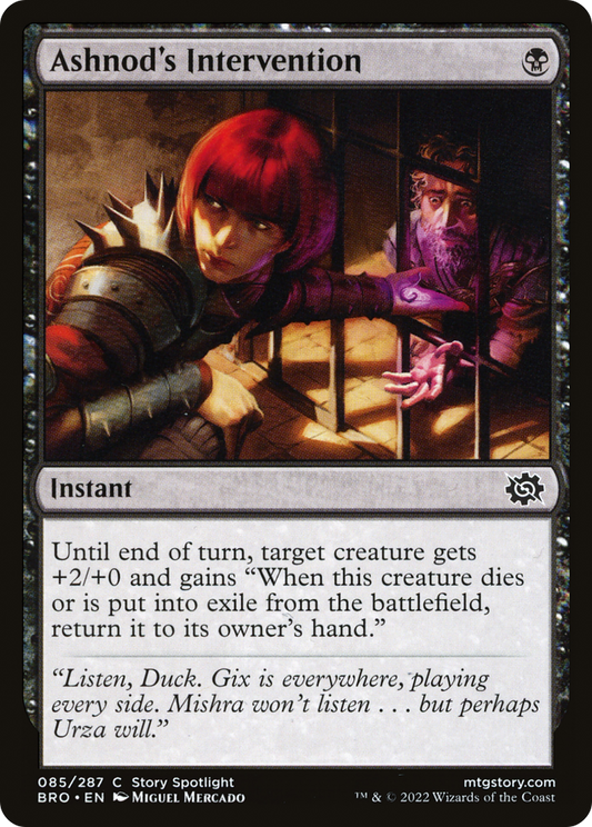 Ashnod's Intervention (BRO) #85 [EN/N] s/o