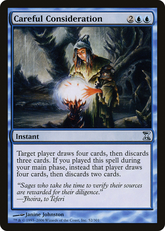 Careful Consideration (TSP) #52 [EN/N] s/o