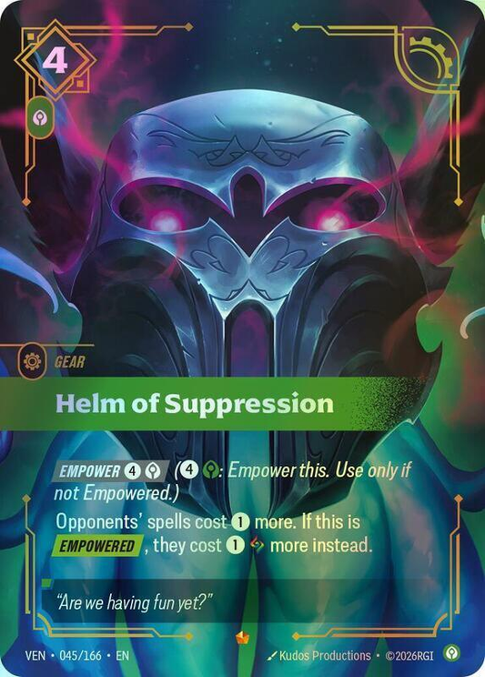 Helm of Suppression (VEN) #045 [EN/F]