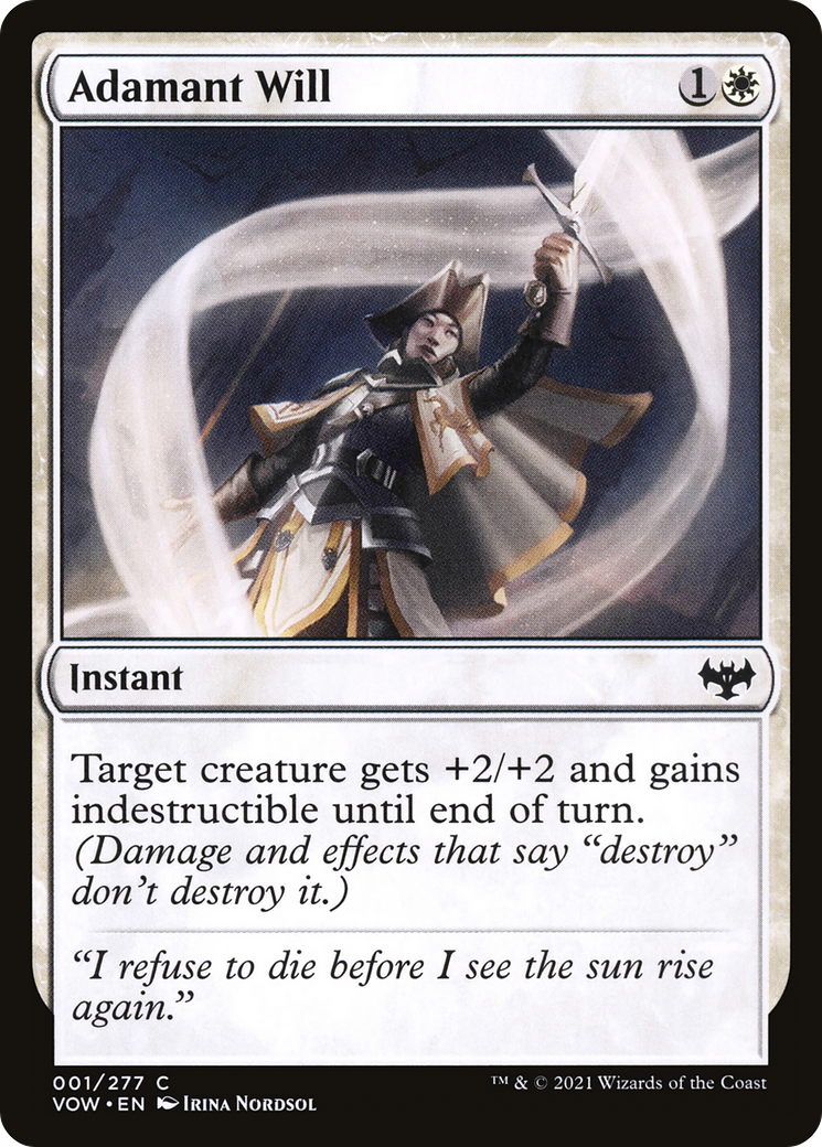 Adamant Will (VOW) #1 [EN/N]