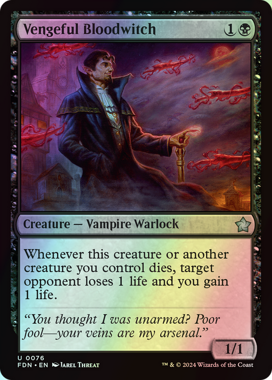 Vengeful Bloodwitch (FDN) #76 [EN/F]