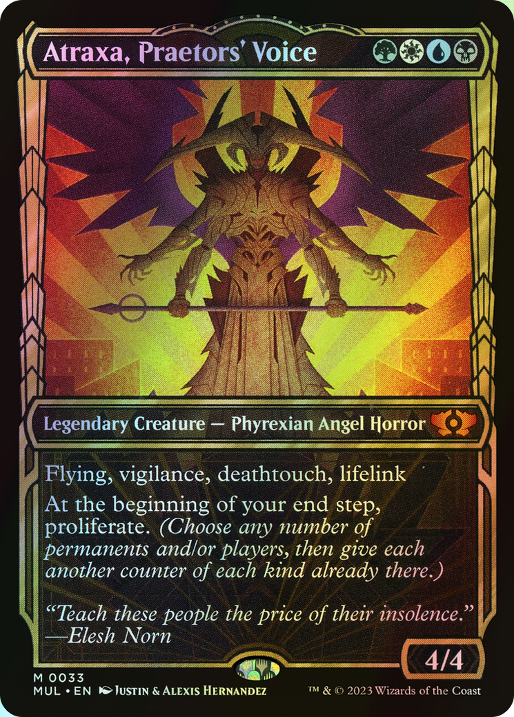 Atraxa, Praetors' Voice (MUL) #33 [EN/F]