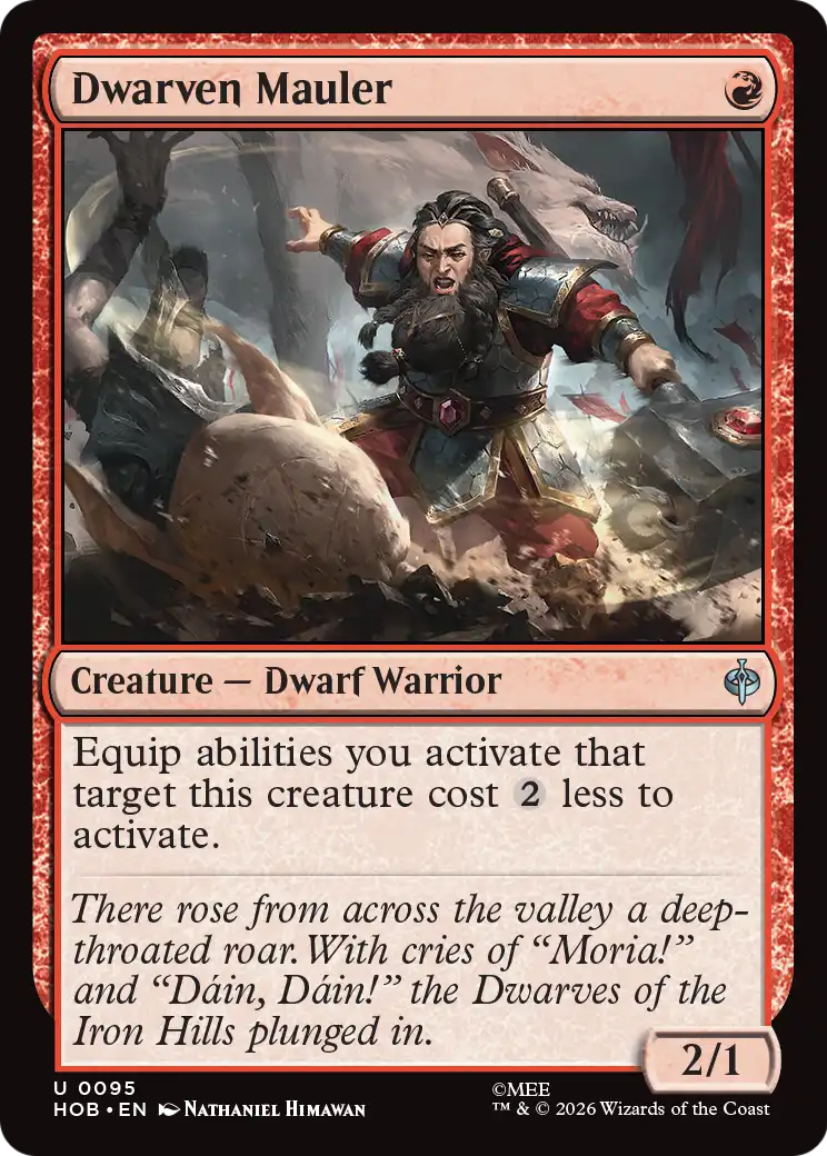 Dwarven Mauler (HOB) #95 [EN/N]