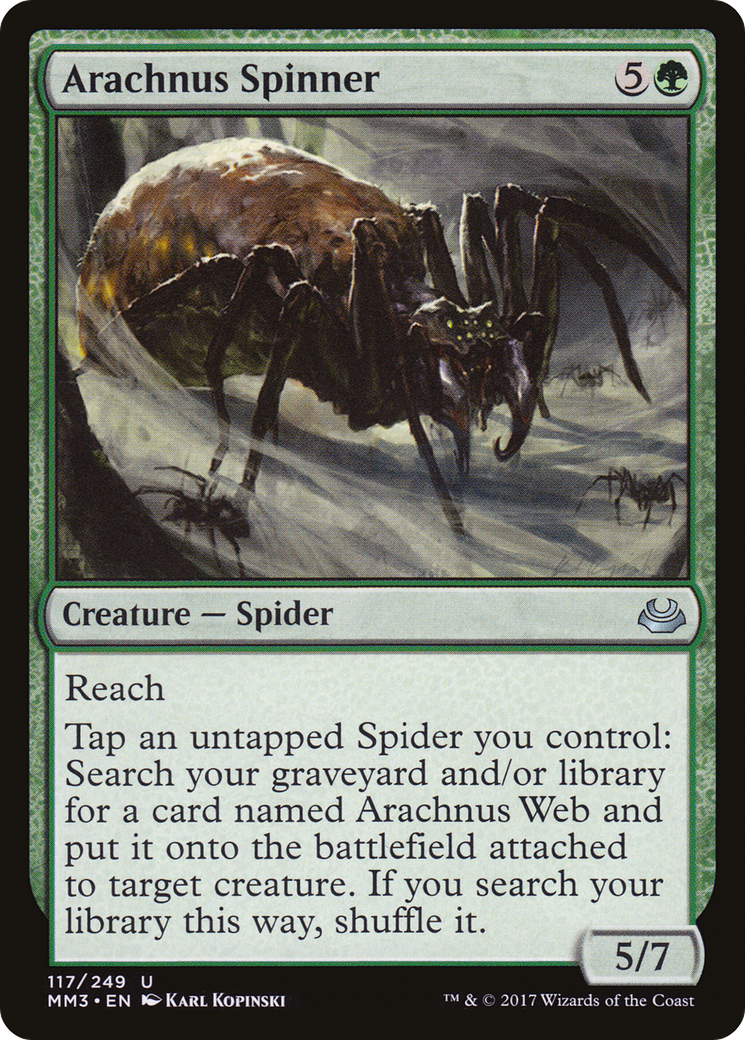 Arachnus Spinner (MM3) #117 [EN/N]