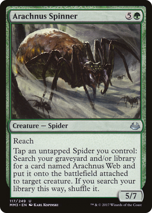 Arachnus Spinner (MM3) #117 [EN/N]