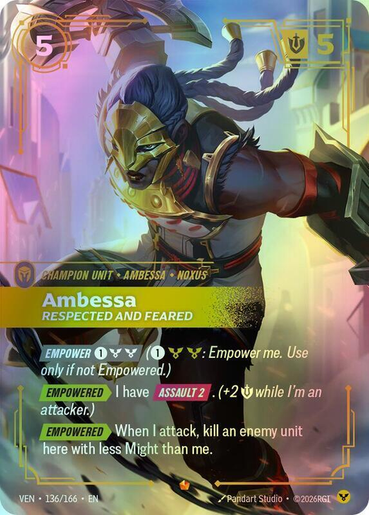 Ambessa - Respected and Feared (VEN) #136 [EN/F] s/o