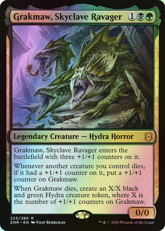 Grakmaw, Skyclave Ravager (ZNR) #223 [EN/F]