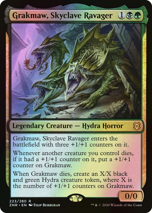 Grakmaw, Skyclave Ravager (ZNR) #223 [EN/F]