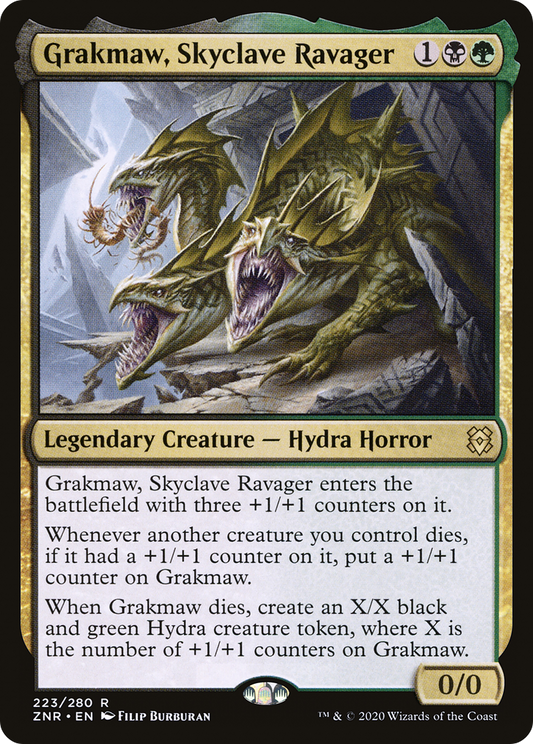 Grakmaw, Skyclave Ravager (ZNR) #223 [EN/N]