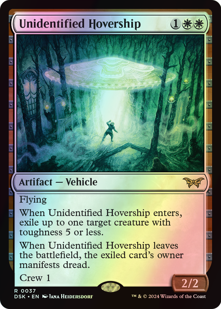 Unidentified Hovership (DSK) #37 [EN/F] s/o