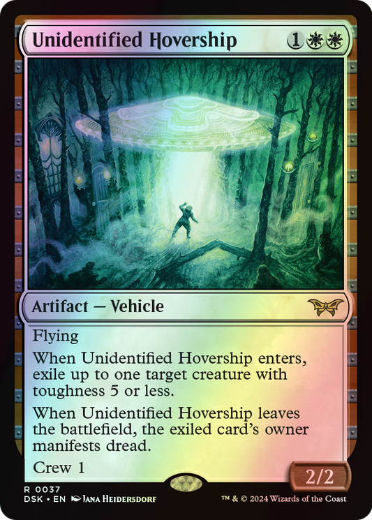 Unidentified Hovership (DSK) #37 [EN/F] s/o