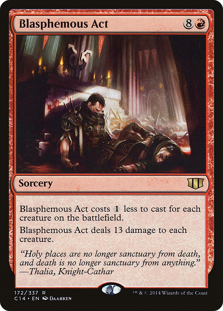 Blasphemous Act (C14) #172 [EN/N] s/o