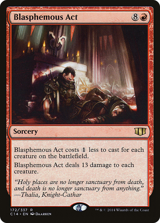 Blasphemous Act (C14) #172 [EN/N] s/o
