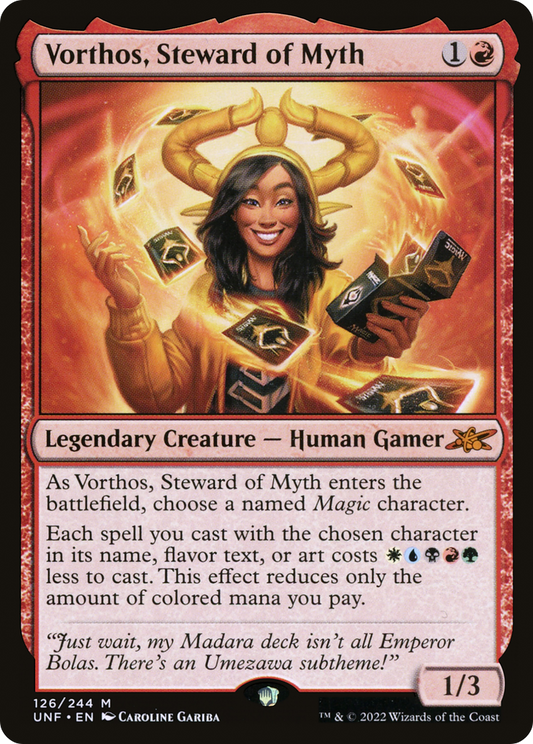 Vorthos, Steward of Myth (UNF) #126 [EN/N]