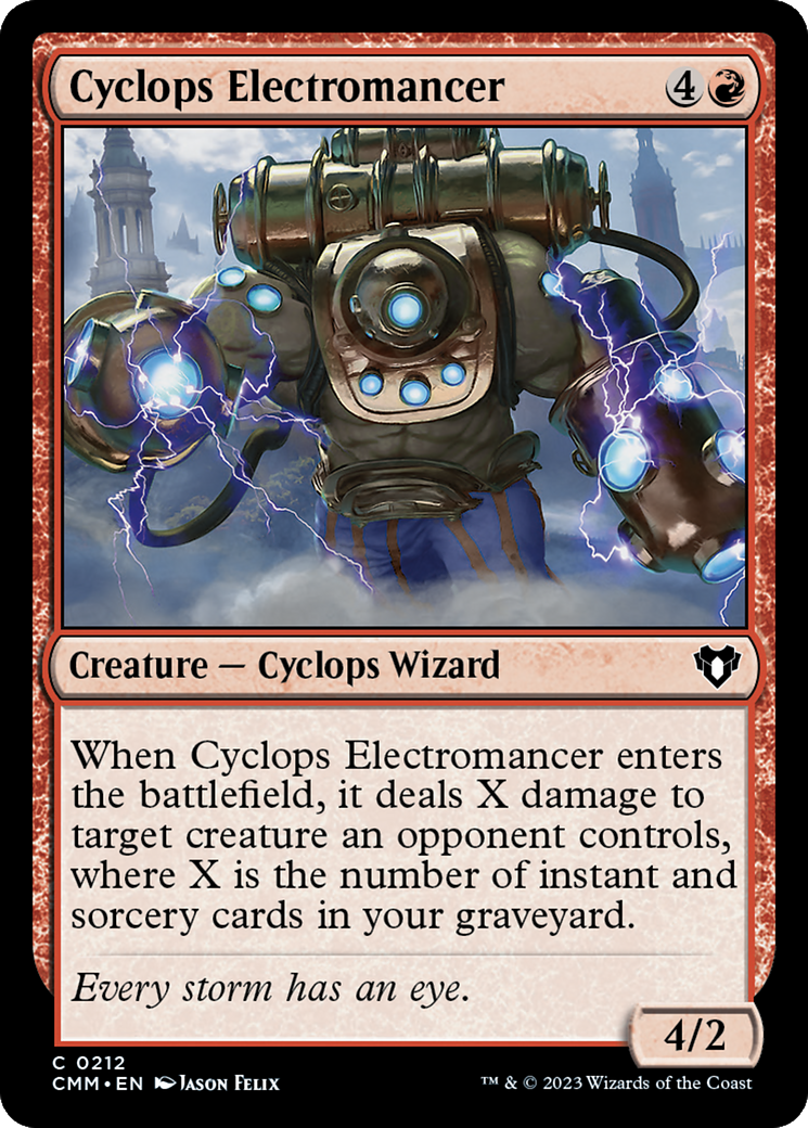 Cyclops Electromancer (CMM) #212 [EN/N]