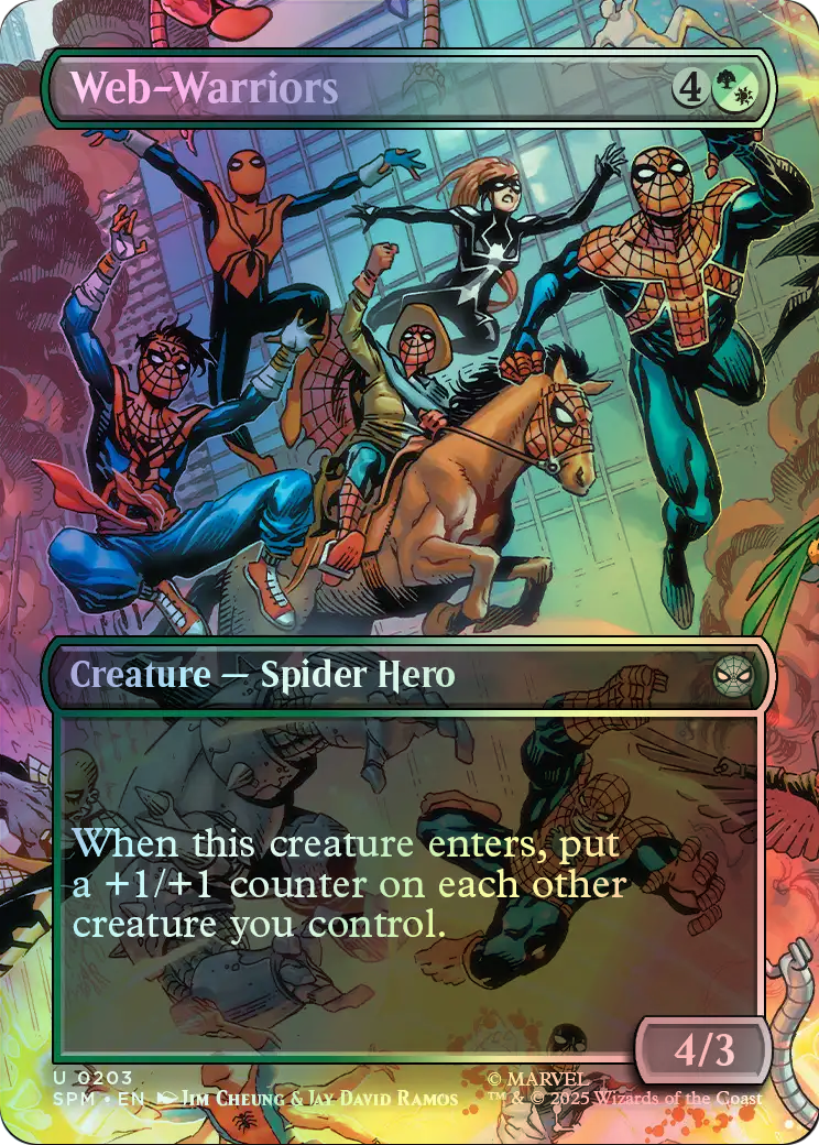 Web-Warriors (SPM) #203 [EN/F] s/o