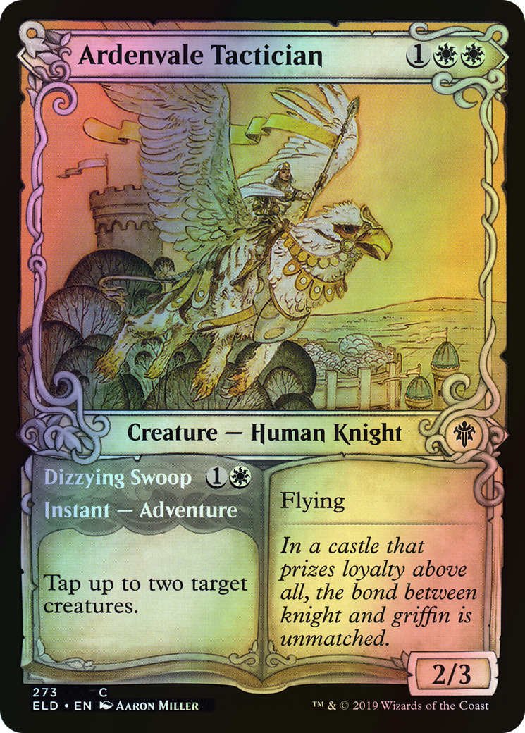 Ardenvale Tactician // Dizzying Swoop (ELD) #273 [EN/F]