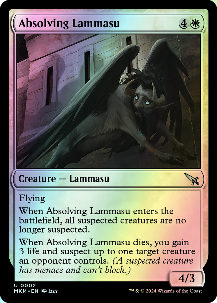 Absolving Lammasu (MKM) #2 [EN/F]
