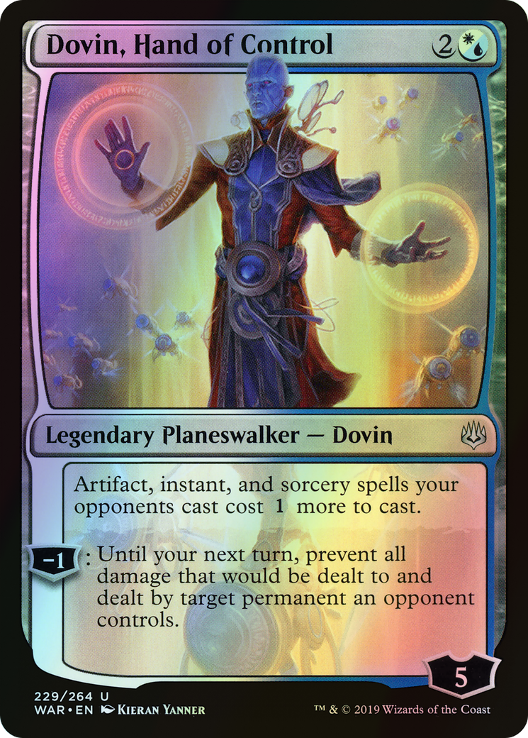 Dovin, Hand of Control (WAR) #229 [EN/F] s/o