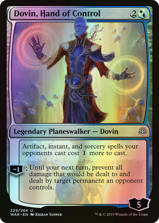 Dovin, Hand of Control (WAR) #229 [EN/F] s/o
