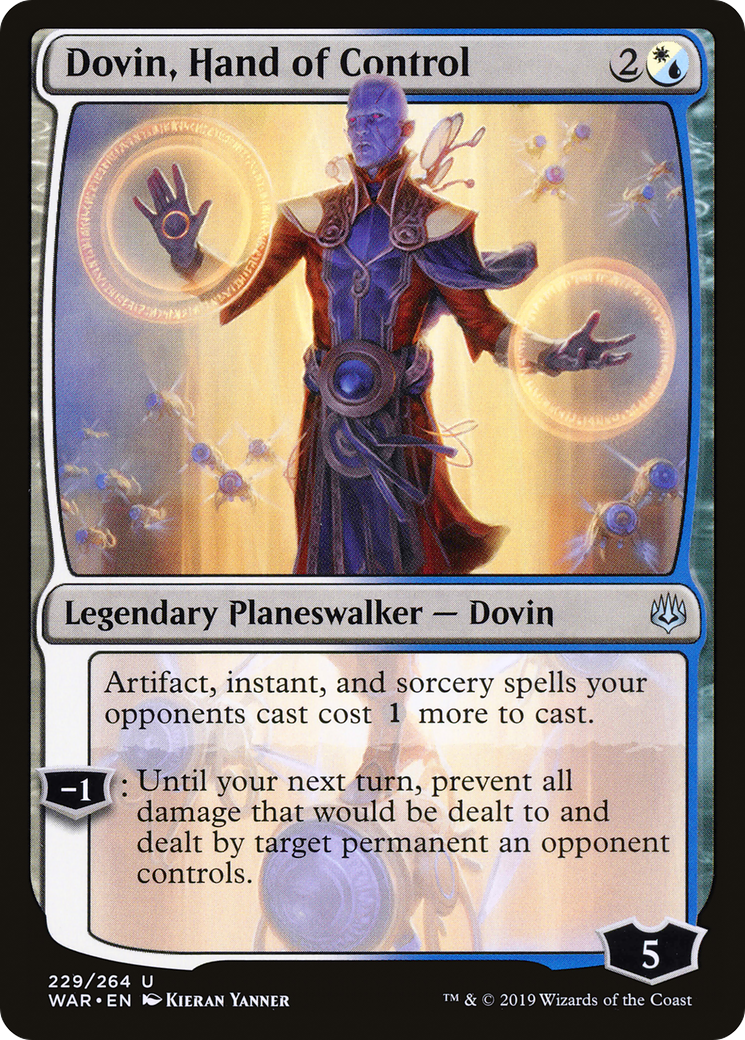 Dovin, Hand of Control (WAR) #229 [EN/N]