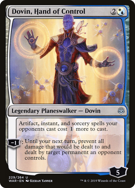 Dovin, Hand of Control (WAR) #229 [EN/N]