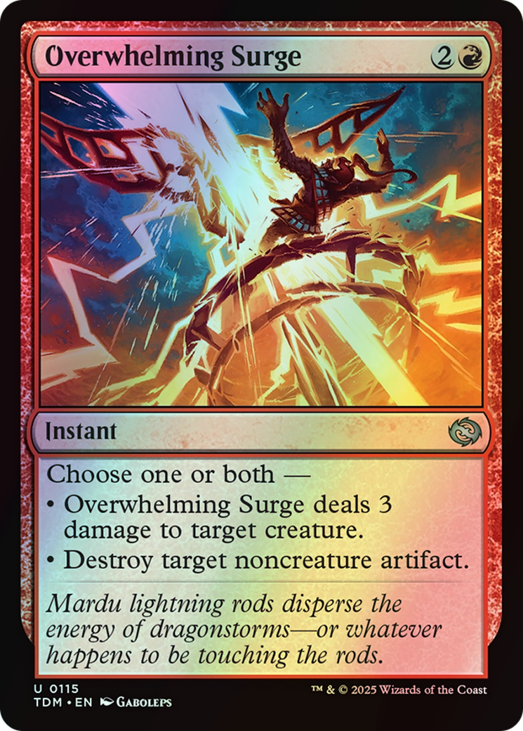 Overwhelming Surge (TDM) #115 [EN/F]