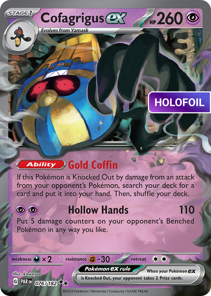Cofagrigus ex (PAR) #76 [EN/H]