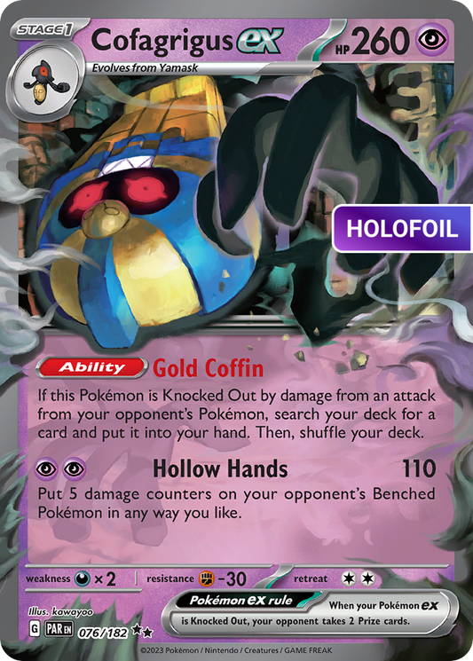 Cofagrigus ex (PAR) #76 [EN/H]