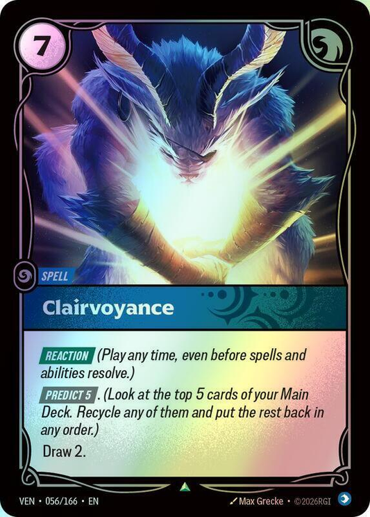 Clairvoyance (VEN) #056 [EN/F]