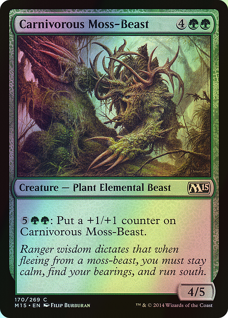 Carnivorous Moss-Beast (M15) #170 [EN/F]