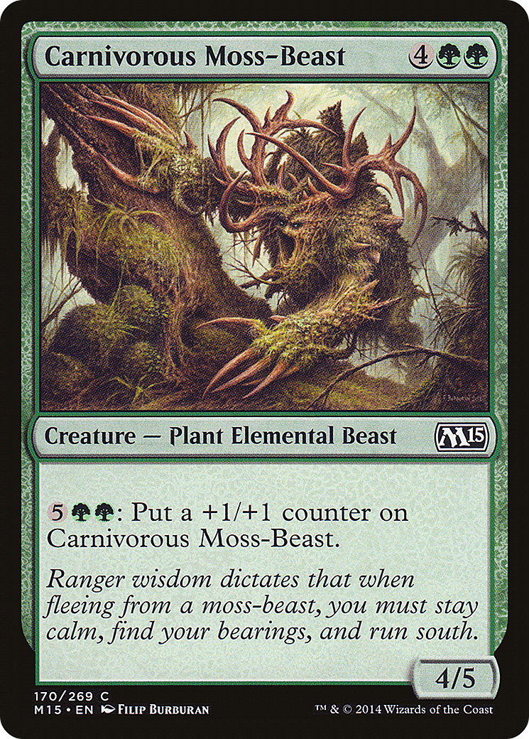 Carnivorous Moss-Beast (M15) #170 [EN/N]