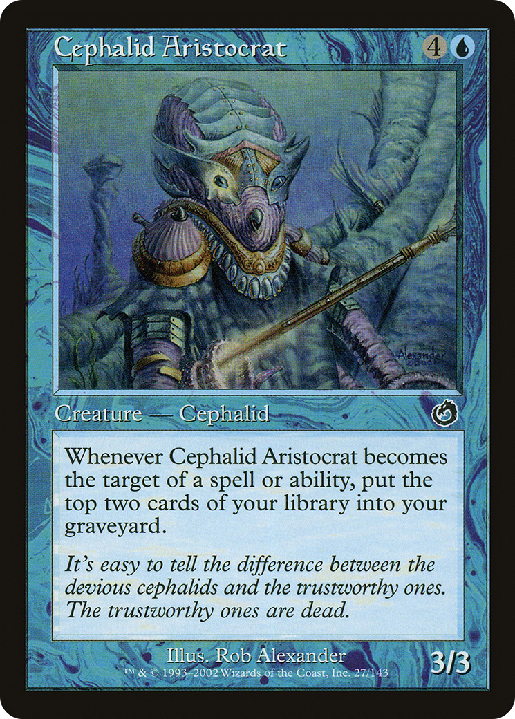 Cephalid Aristocrat (TOR) #27 [EN/N]