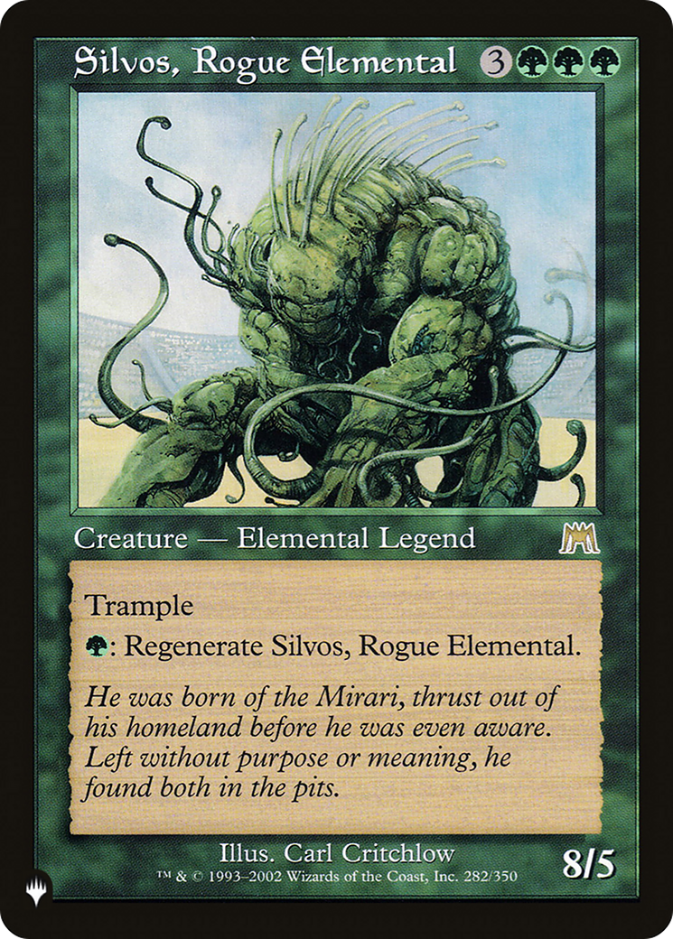 Silvos, Rogue Elemental (PLST) #ONS-282 [EN/N]