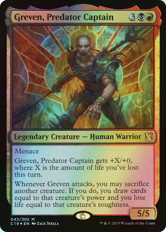 Greven, Predator Captain (C19) #43 [EN/F]