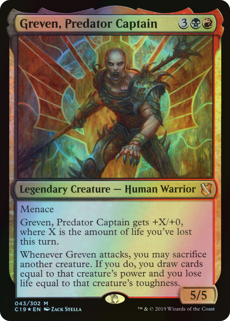 Greven, Predator Captain (C19) #43 [EN/F]