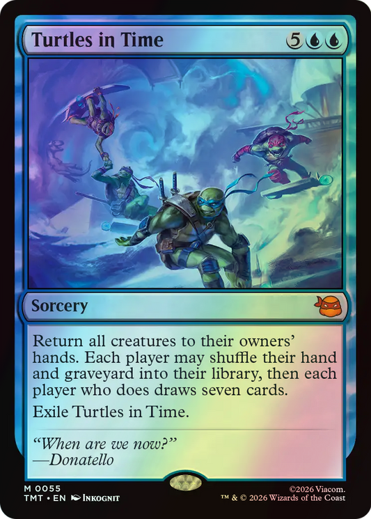 Turtles in Time (TMT) #55 [EN/F] s/o