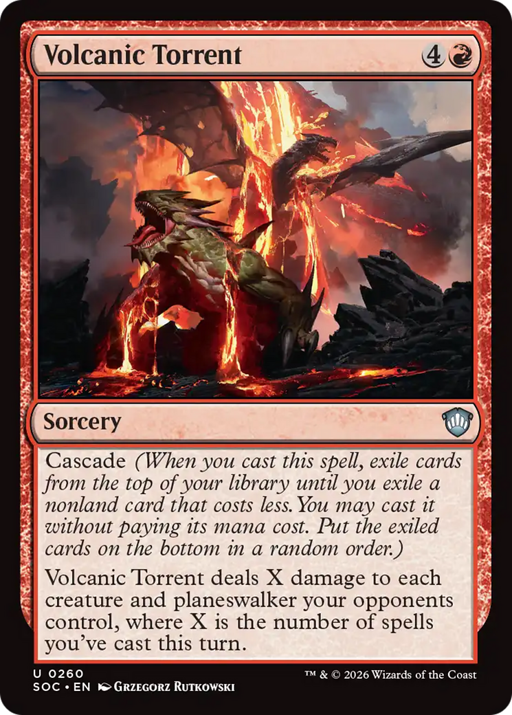 Volcanic Torrent (SOC) #260 [EN/N]