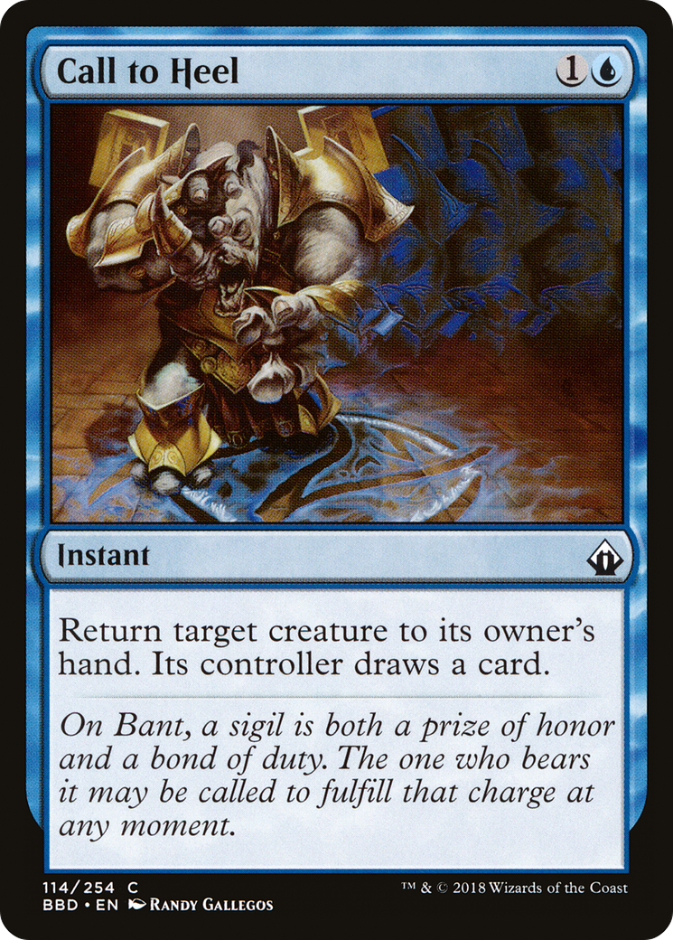 Call to Heel (BBD) #114 [EN/N]