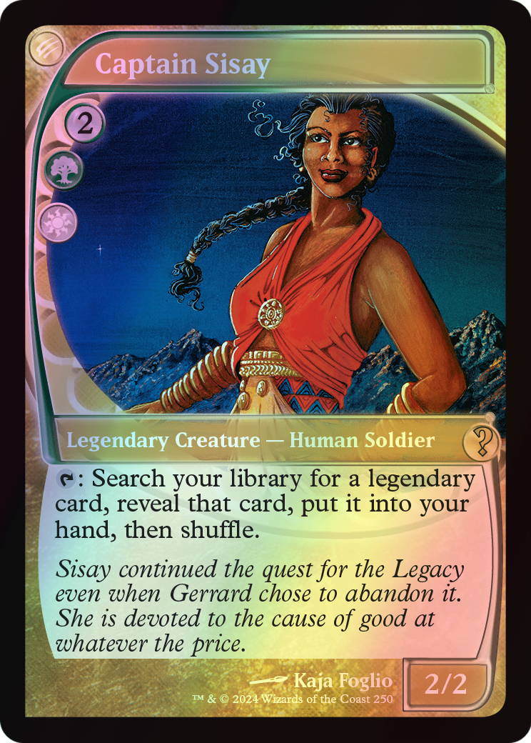 Captain Sisay (MB2) #250 [EN/F]