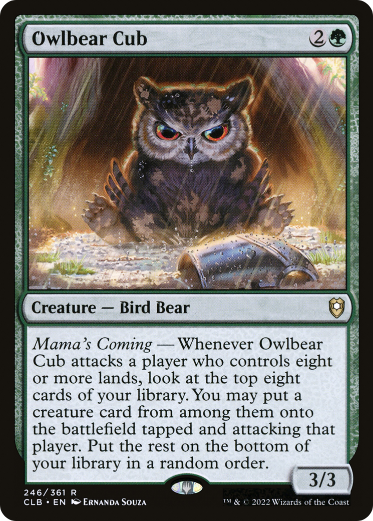 Owlbear Cub (CLB) #246 [EN/N]