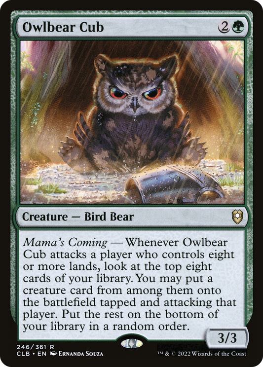 Owlbear Cub (CLB) #246 [EN/N]
