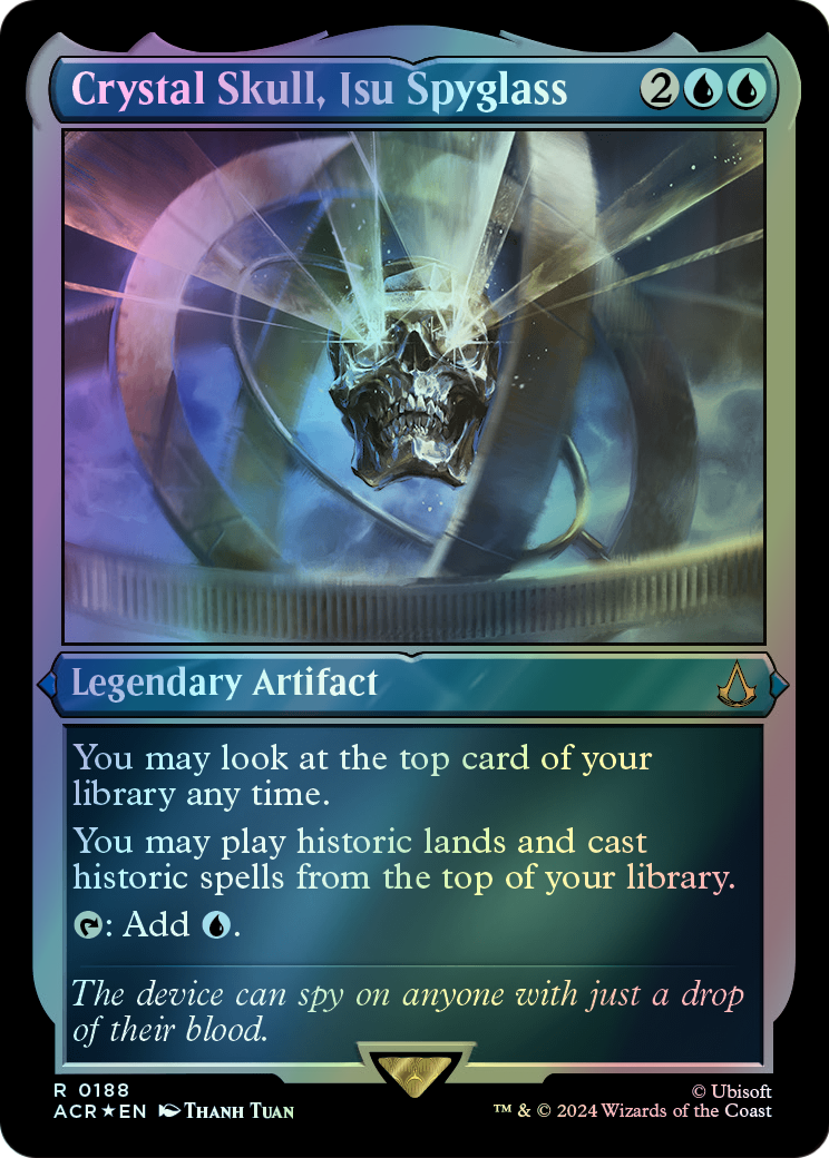 Crystal Skull, Isu Spyglass (ACR) #188 [EN/E] s/o