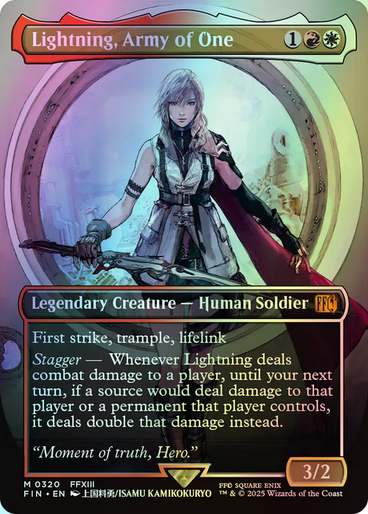 Lightning, Army of One (FIN) #320 [EN/F] s/o