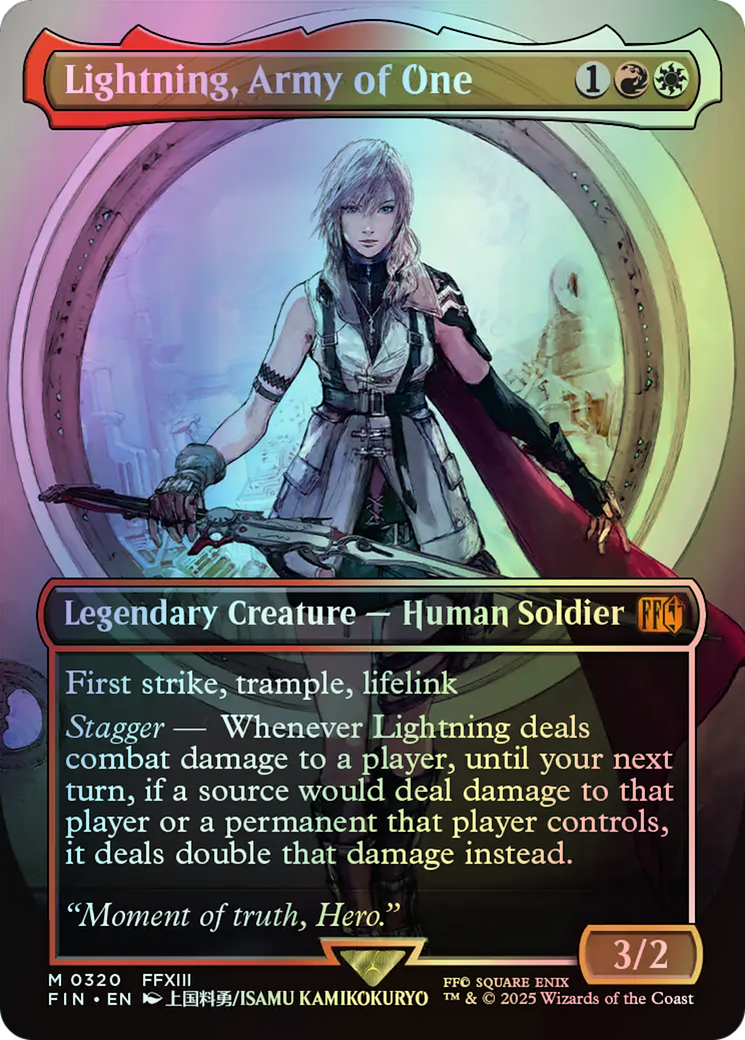 Lightning, Army of One (FIN) #320 [EN/F]